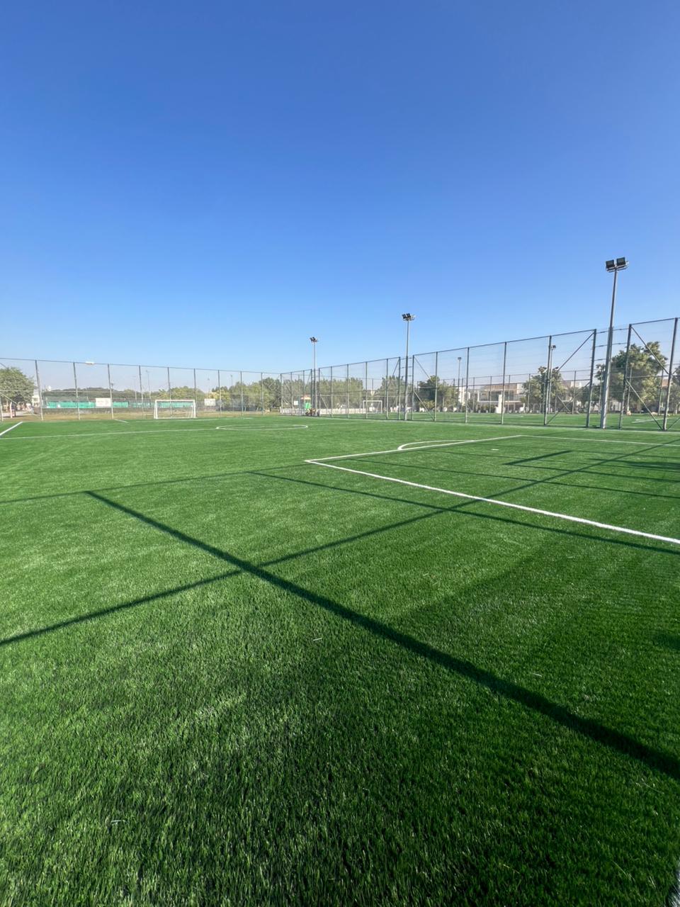 Luxury Villa Landscaping and Artificial Grass at Damac Hills Dubai